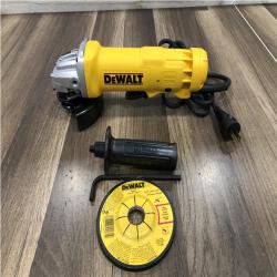 AS-IS DEWALT 11 Amp Corded 4.5 in. Small Angle Grinder