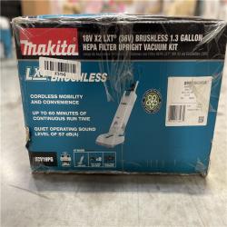 NEW! - Makita 18V X2 LXT Lithium-Ion (36V) 6.0 Ah Brushless Cordless 1.3 Gal. HEPA Filter Upright Vacuum