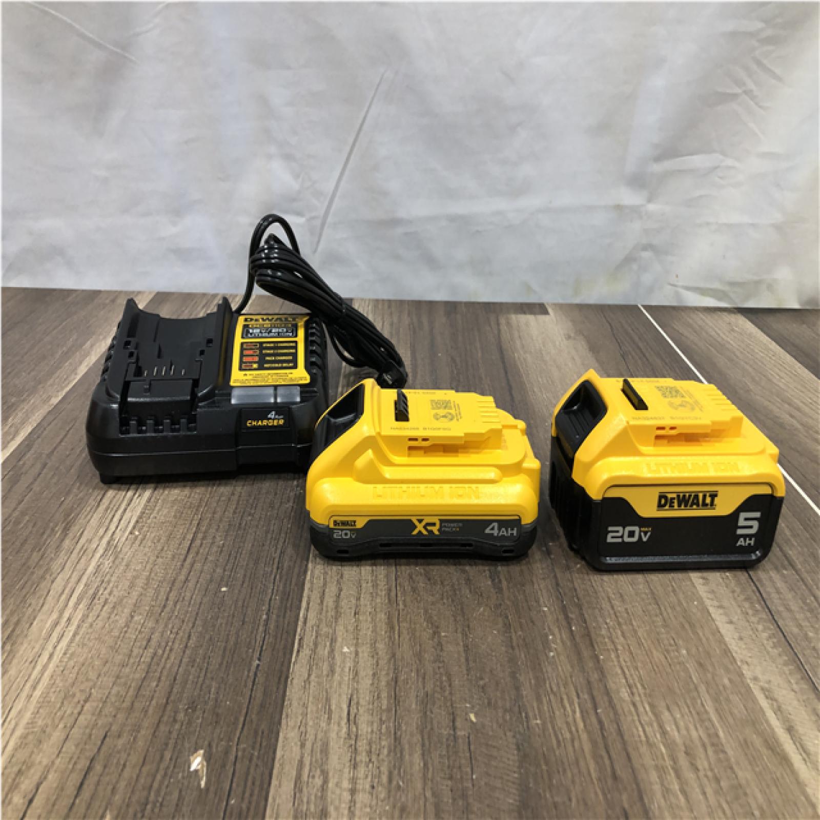 AS-IS DEWALT 20V MAX Lithium-Ion Starter Kit