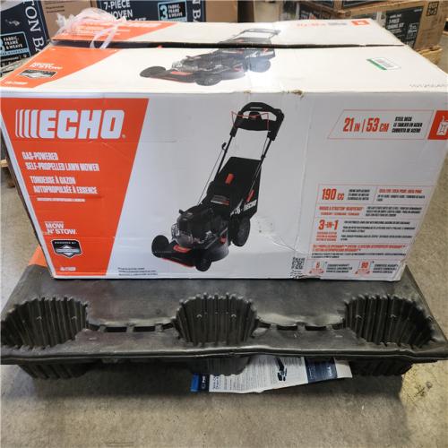 Phoenix NEW ECHO 21 in. 190 cc Briggs and Stratton Gas 3-in-1 Dual Blade RWD Self-Propelled Lawn Mower with Single Lever Deck Adjustment