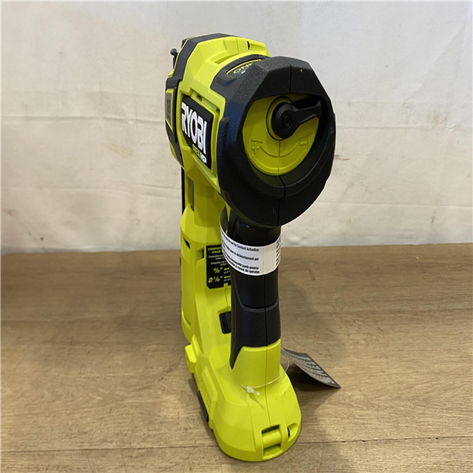 AS-IS RYOBI ONE+ HP 18V 18-Gauge Brushless Cordless AirStrike Brad Nailer (Tool Only)