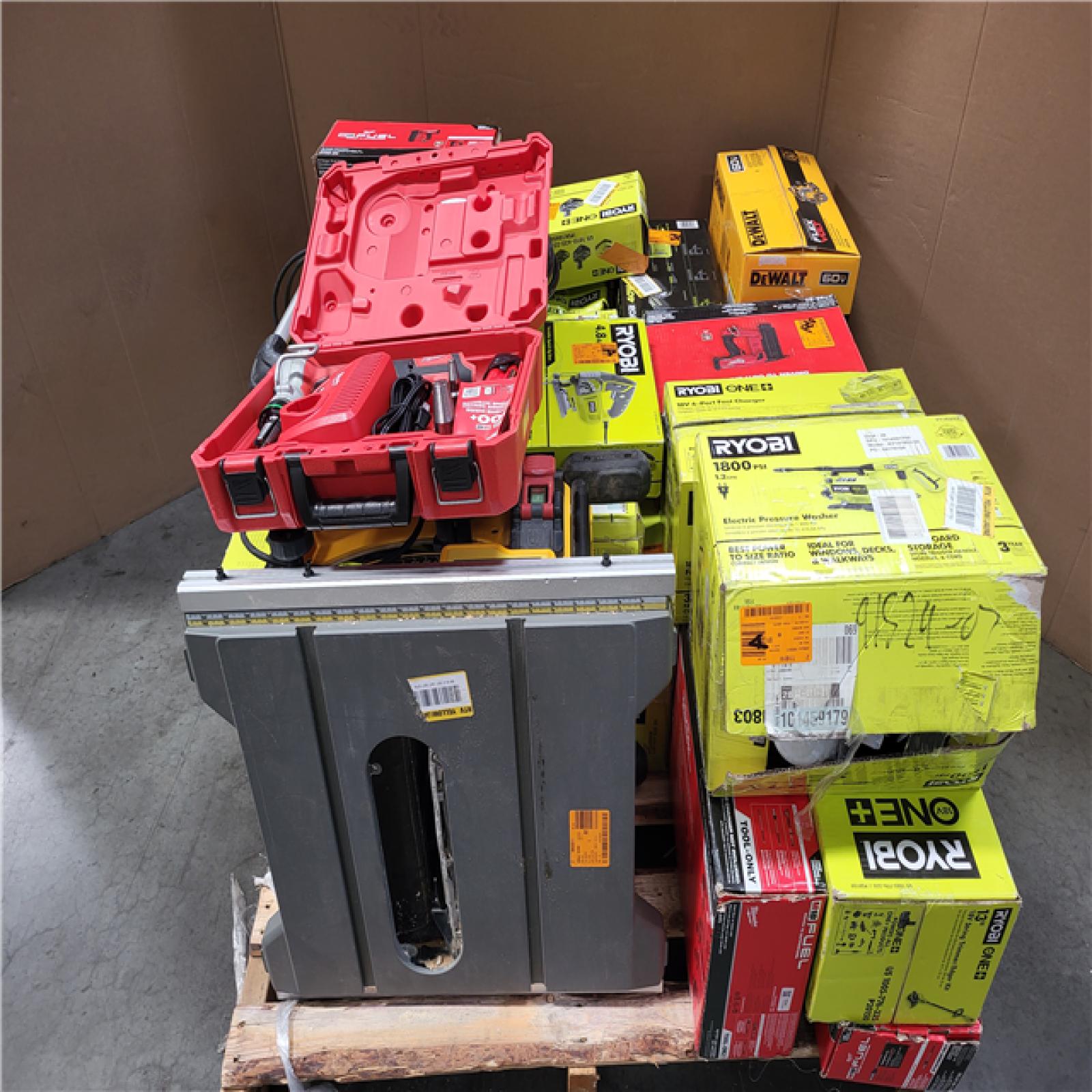CALIFORNIA AS-IS TOOL PALLET