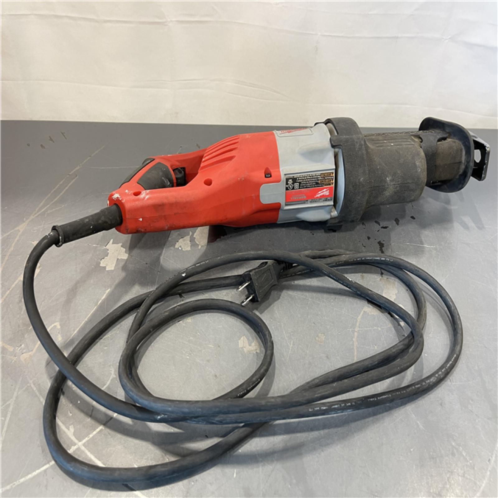 AS-IS - Milwaukee 15 Amp 1-1/4 in. Stroke Orbital SUPER SAWZALL Reciprocating Saw with Hard Case