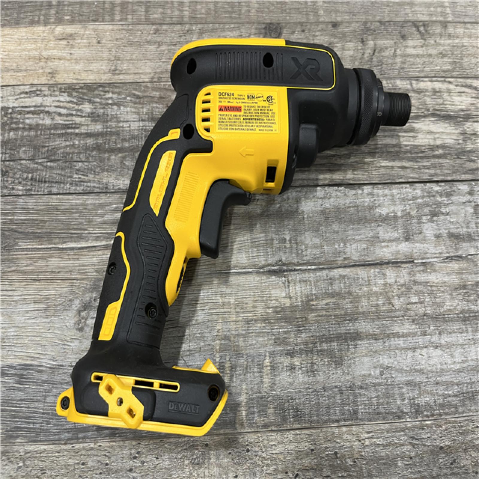 AS-IS DEWALT 20V MAX XR Cordless Brushless Drywall Screw Gun Threaded Clutch Housing (Tool Only)
