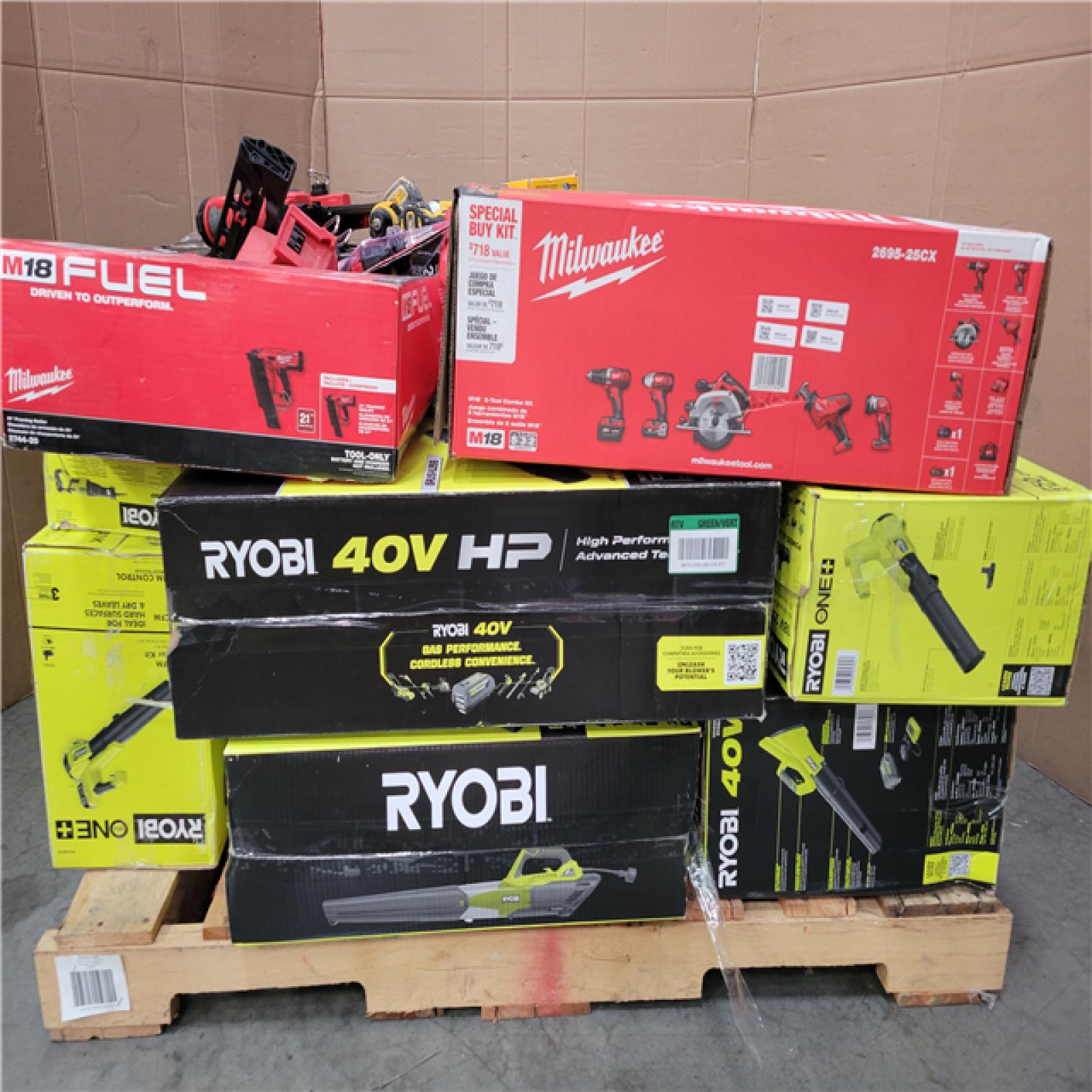 CALIFORNIA AS-IS TOOL PALLET