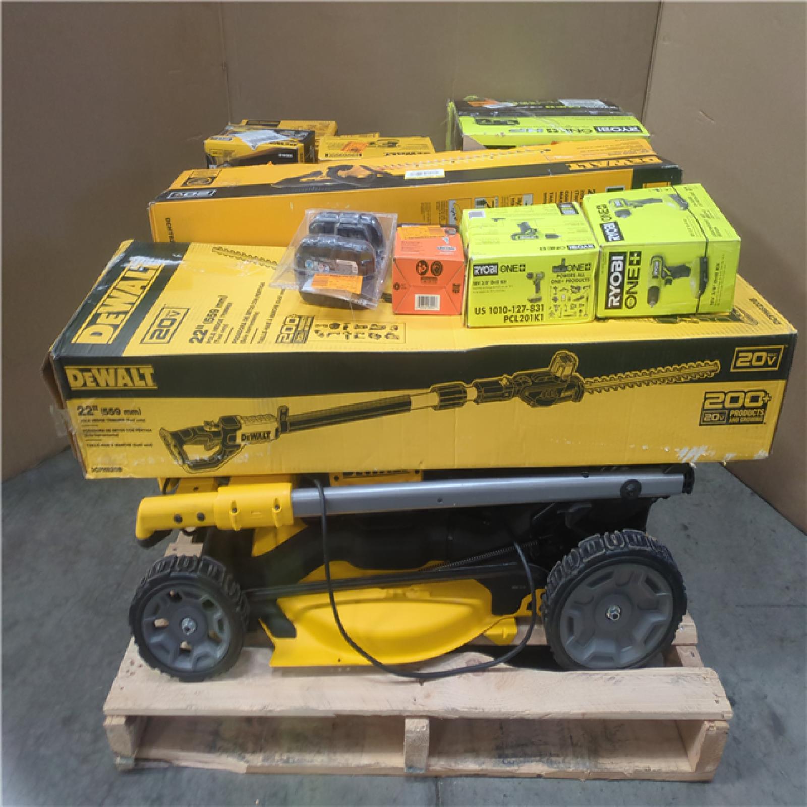 CALIFORNIA AS-IS TOOL PALLET