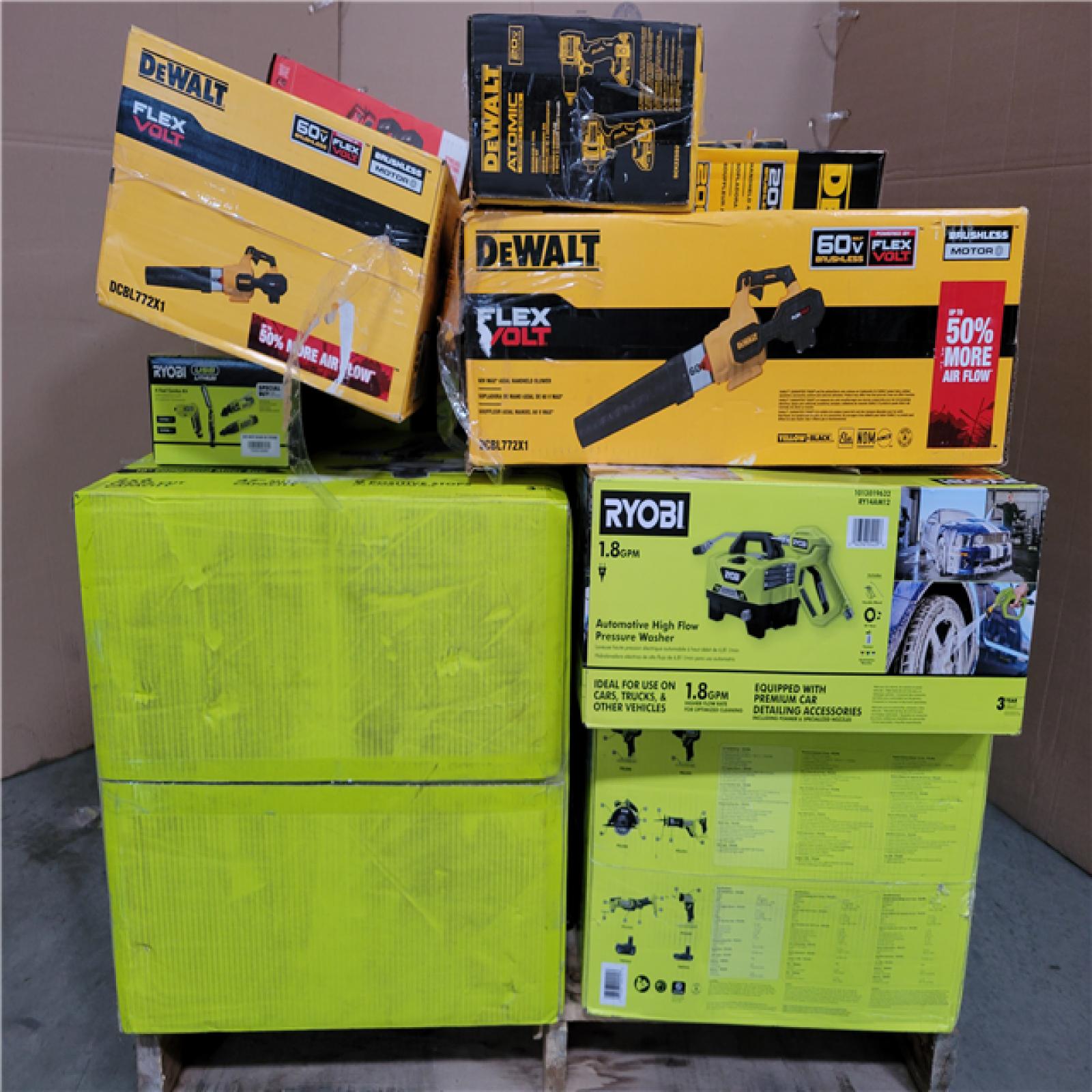 CALIFORNIA AS-IS TOOL PALLET