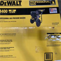 Dallas Location - As-Is DEWALT 4400 PSI 4.0 GPM Gas Pressure Washer