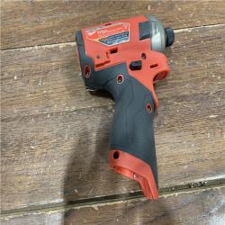 AS-IS M12 FUEL SURGE 12V Lithium-Ion Brushless Cordless 1/4 in. Hex Impact Driver Compact Kit W/Two 2.0Ah Batteries, Bag