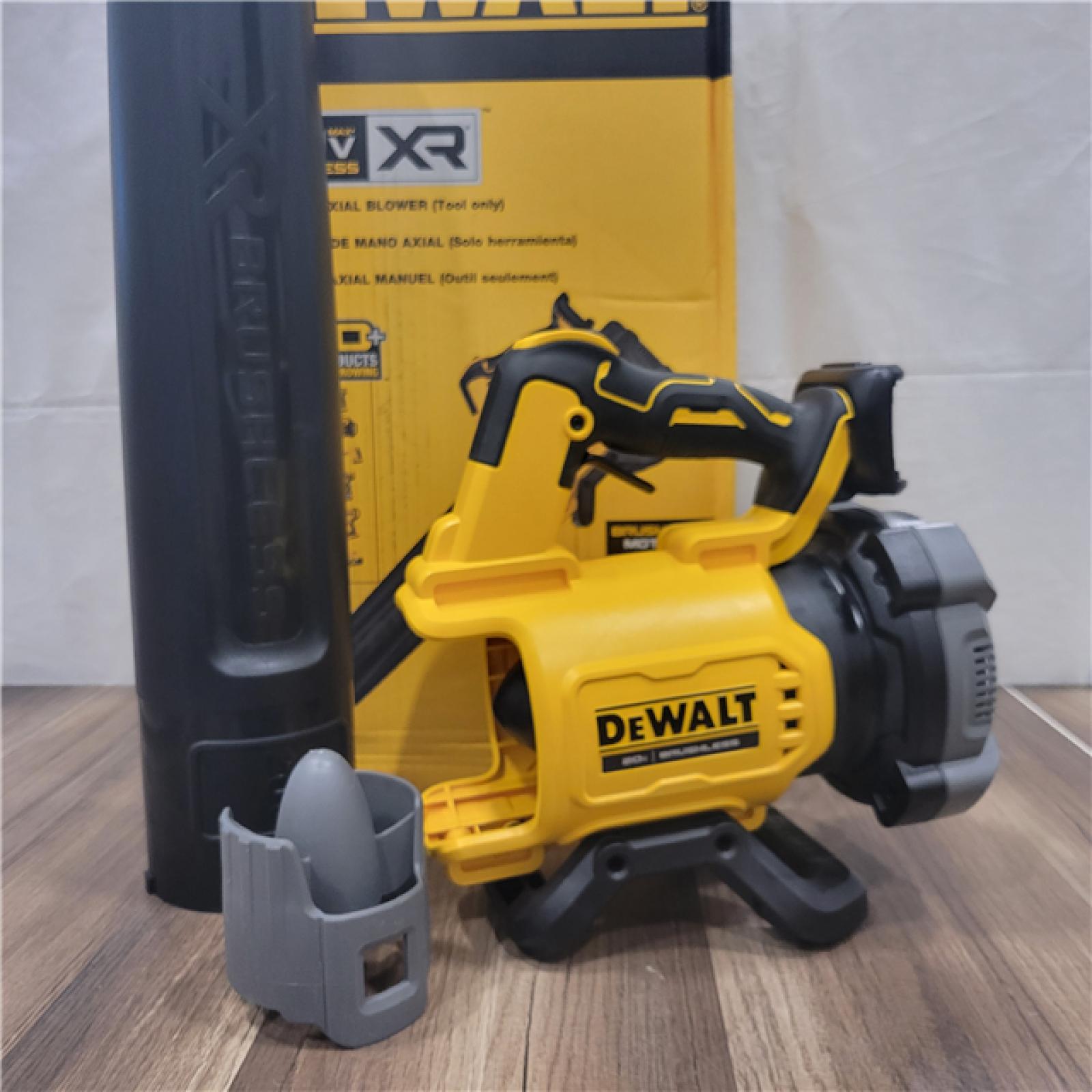 AS-IS DEWALT 20V MAX 125 MPH 450 CFM Brushless Cordless Battery Powered Blower (Tool Only)