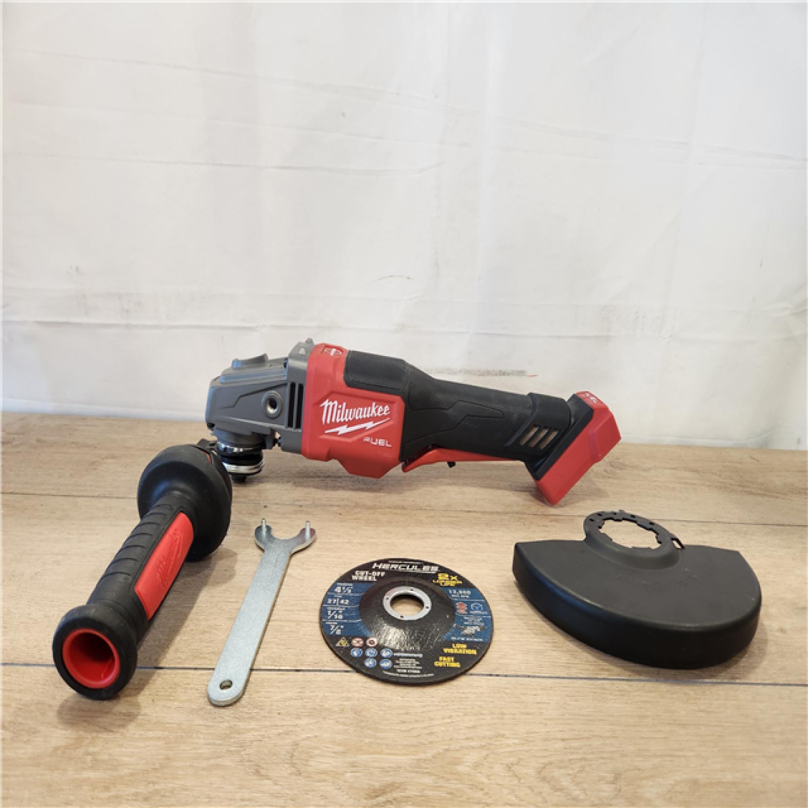 AS-IS- Milwaukee M18 Fuel 18 Volt 6 Inch Paddle Switch Grinder (Bare Tool)