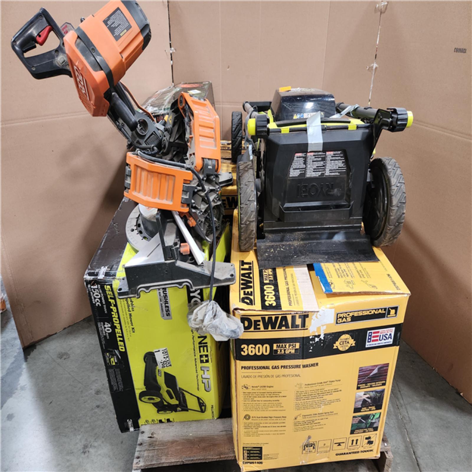 CALIFORNIA AS-IS OUT DOOR POWER EQUIPMENT