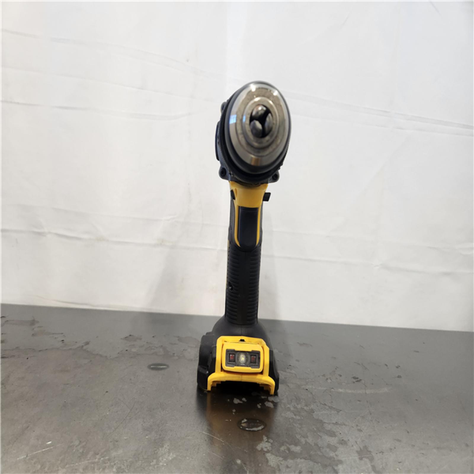 AS-IS- DEWALT 20V XR Brushless Cordless 1/2 in. Hammer Drill (Tool-Only)