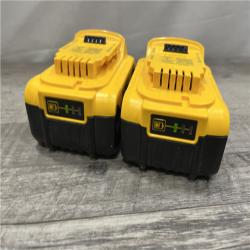 AS-IS DEWALT 20V MAX Lithium-Ion 5.0Ah Battery (2-Pack)