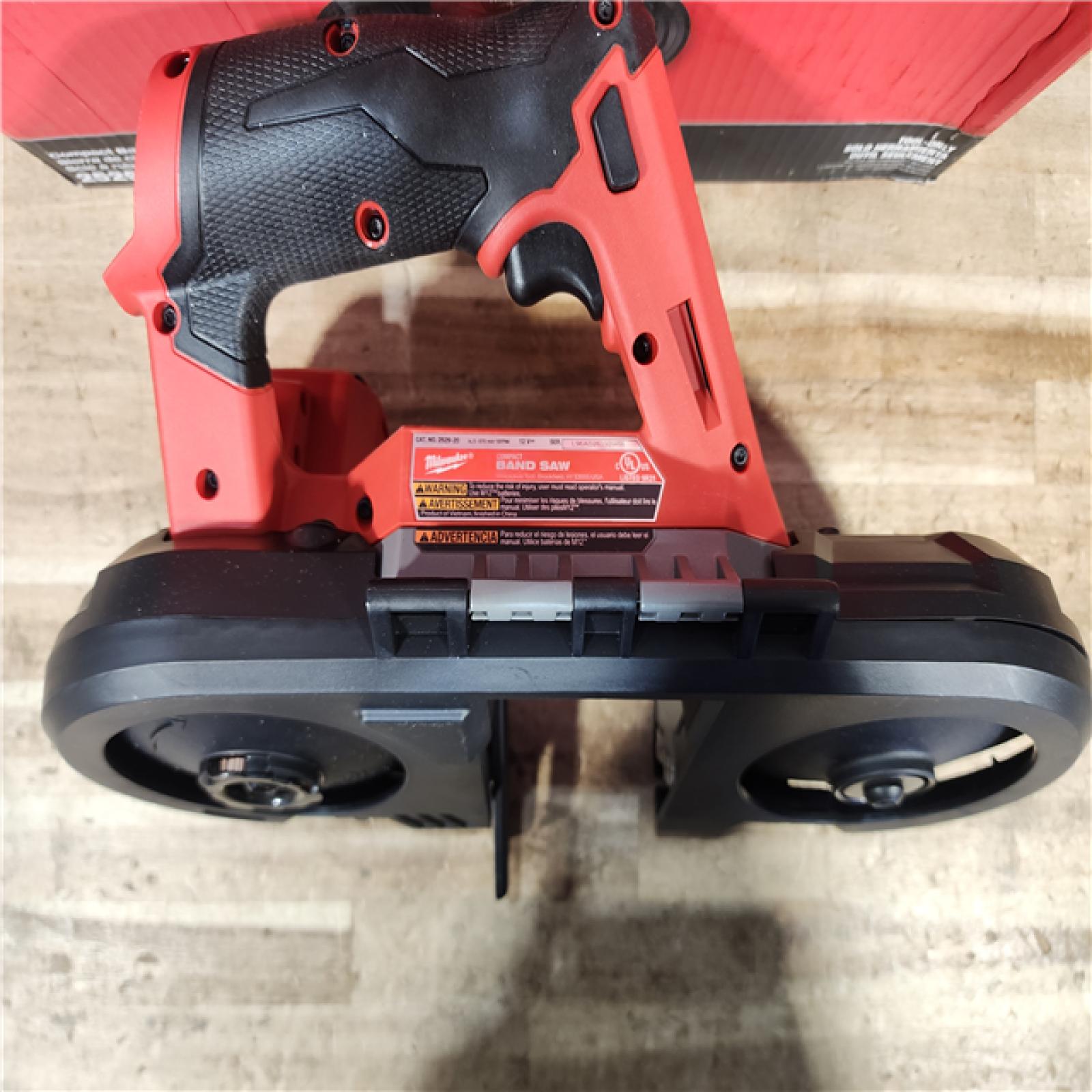 HOUSTON LOCATION - AS - IS Milwaukee FUEL 12V Lithium-Ion Cordless Compact Band Saw (Tool-Only)
