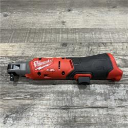 AS-IS Milwaukee FUEL 12V Lithium-Ion Compact 3/8 in. Cordless Ratchet (Tool-Only)