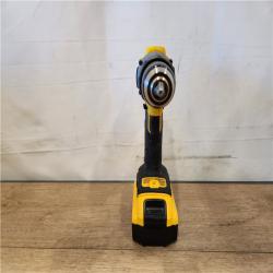 AS-IS- DEWALT ATOMIC 20V Lithium-Ion Cordless 1/2 in. Hammer Drill Kit with 5.0 Ah Battery and Charger
