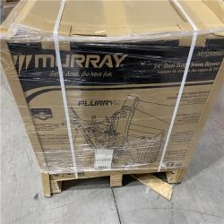 DALLAS LOCATION - Murray 24 in. 208cc Self-Propelled 2-Stage Gas Snow Blower with Electric Start