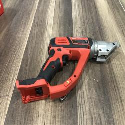 AS-IS Milwaukee 18-Volt Lithium-Ion Cordless 18-Gauge Double Cut Metal Shear (Tool-Only)