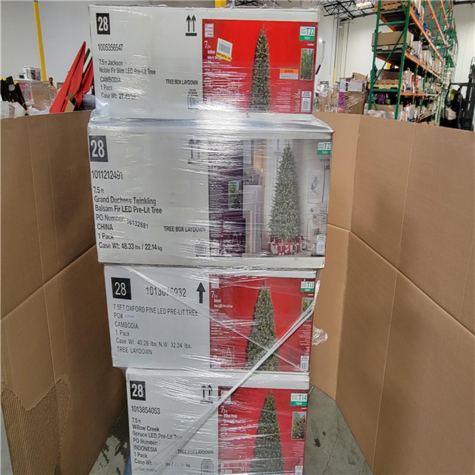 California AS-IS Holiday Pallet