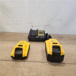 AS-IS- DEWALT 20V MAX Lithium-Ion Battery Kit with 5.0Ah and 2.0Ah Battery and Charger