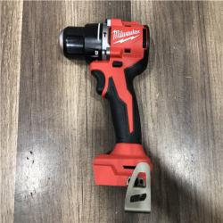AS-IS Milwaukee 18V Lithium-Ion Brushless Cordless 1/2 in. Compact Hammer Drill/Driver (Tool-Only)