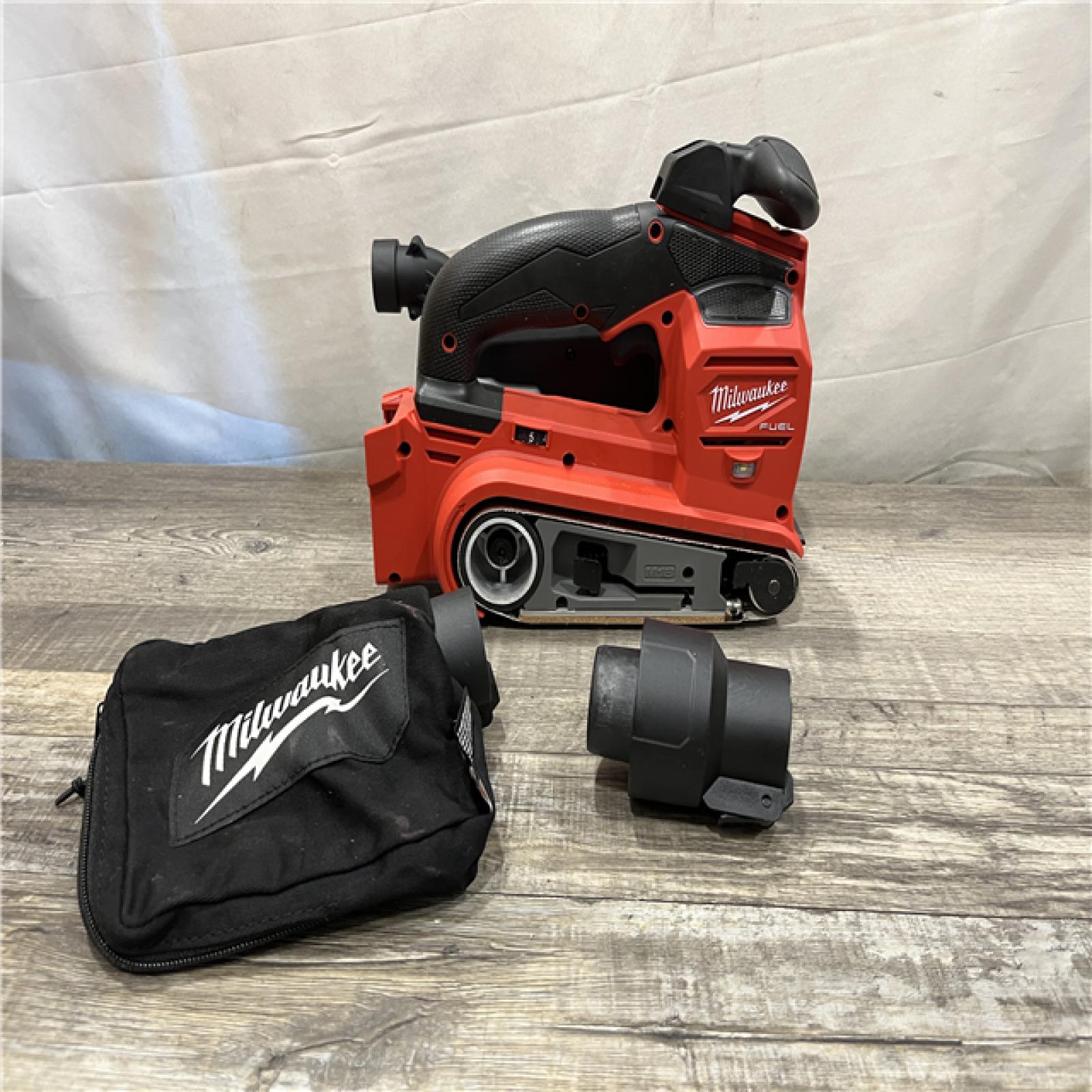 AS-IS Milwaukee FUEL 18-Volt Lithium-Ion Cordless Belt Sander (Tool-Only)