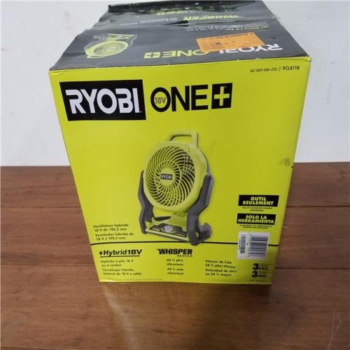 California NEW Ryobi Plus+ 18V Hybrid 7.5 Fan (Tool Only)