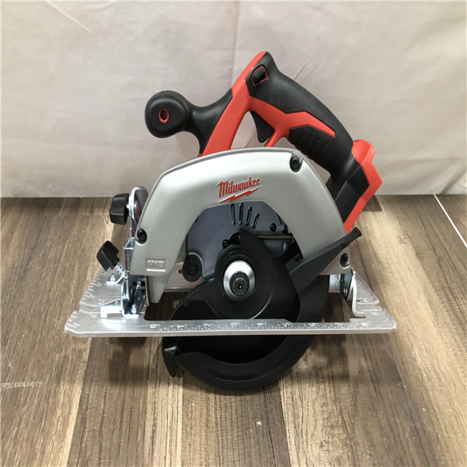 AS-IS Milwaukee 18V Lithium-Ion Cordless 6-1/2 in. Circular Saw (Tool-Only)