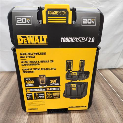 NEW! -  DEWALT Toughsystem 2.0 20-Volt Light-Box Tool Organizer