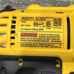 AS-IS DEWALT 20V MAX Cordless 1/2 in. Drill/Driver Kit