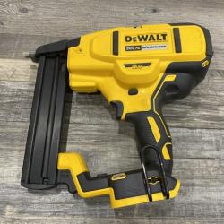 AS-IS DEWALT 20V MAX XR Lithium-Ion Cordless 18-Gauge Narrow Crown Stapler Kit
