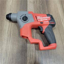AS-IS Milwaukee M12 FUEL Brushless Cordless 5/8 in. SDS-Plus Rotary Hammer Kit