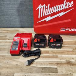 HOUSTON LOCATION - AS-IS (APPEARS LIKE NEW) Milwaukee  FUEL 18V Lithium-Ion Brushless Cordless Hammer Drill and Impact Driver Combo Kit