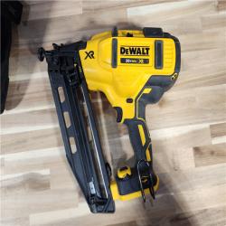 HOUSTON LOCATION - AS-IS DeWalt DCN660D1 20V 16 Gauge Cordless Angled Finish Nailer Kit W/ 2Ah Battery