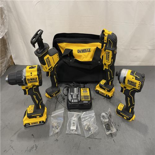 AS-IS - DeWalt ATOMIC 20-Volt Lithium-Ion Cordless Brushless Combo Kit