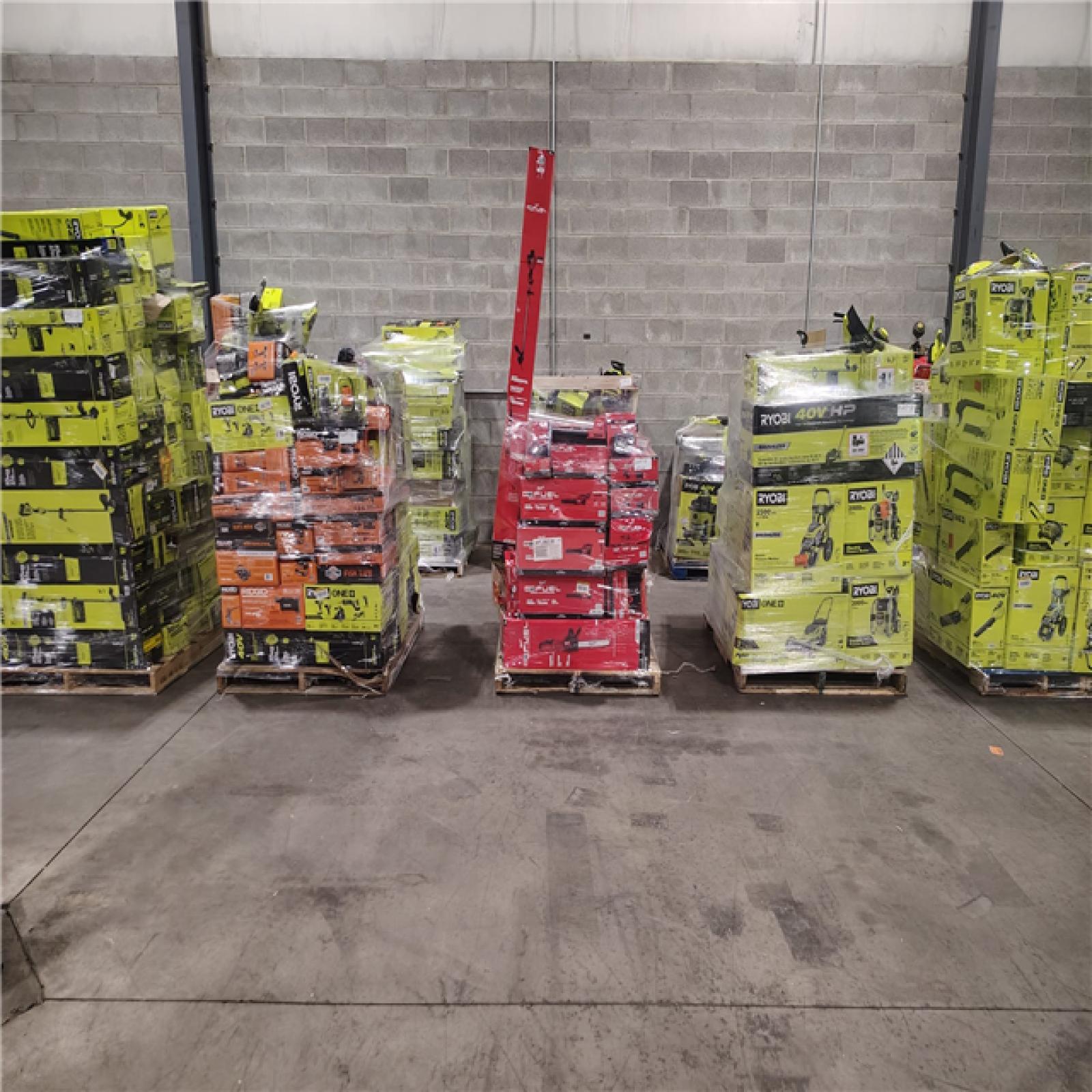 Pittston Location As-Is Power Tools Partial Truckload (10 Pallets) 3120-B