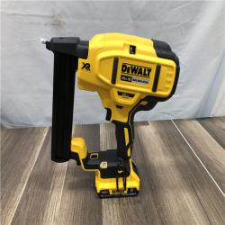 AS-IS DEWALT 20V MAX XR Lithium-Ion Cordless 18-Gauge Narrow Crown Stapler Kit