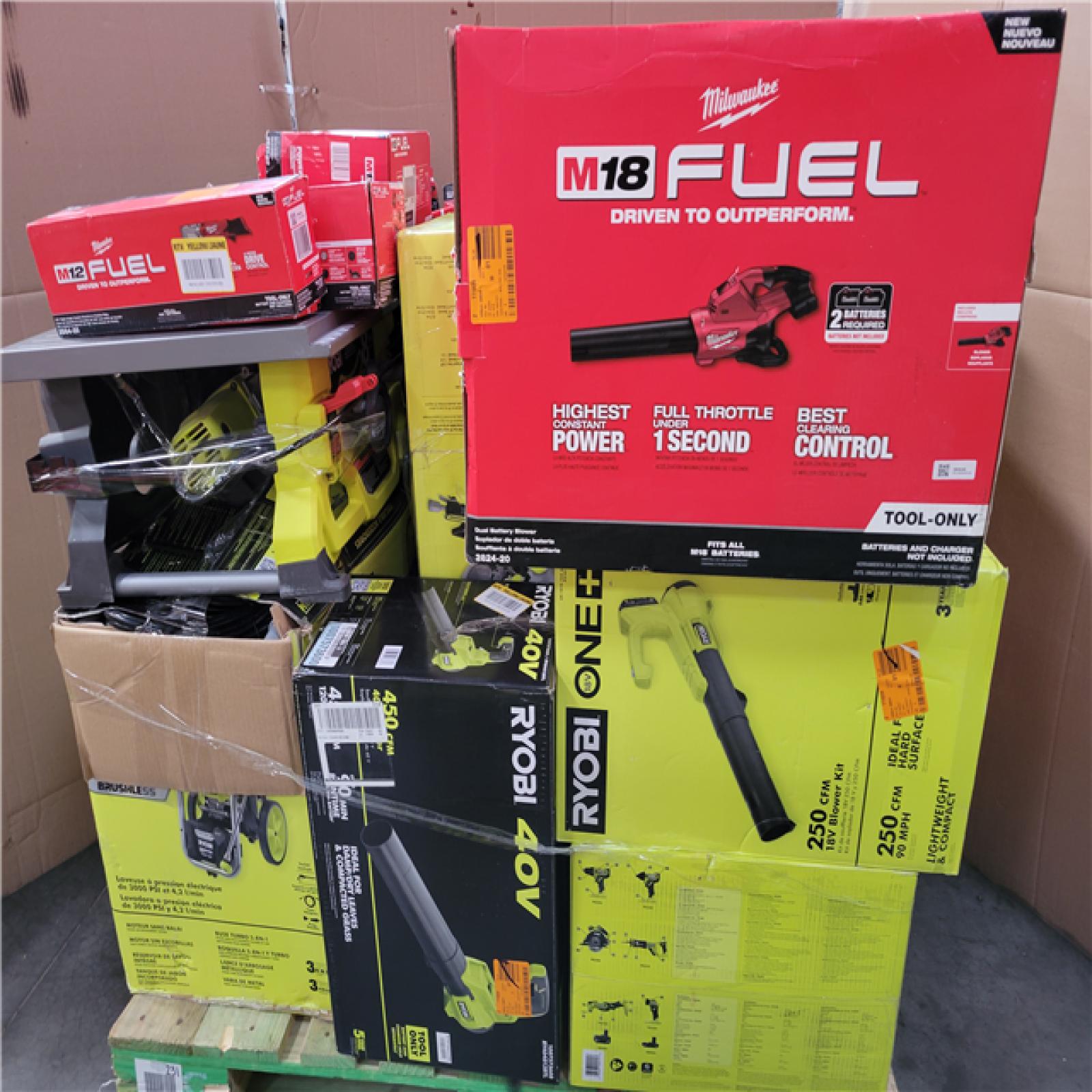 CALIFORNIA AS-IS TOOL PALLET