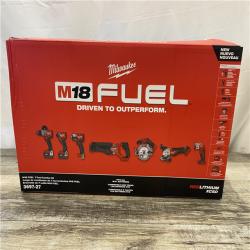 NEW - Milwaukee FUEL 18V Lithium-Ion Brushless Cordless Combo (7-Tool) Kit