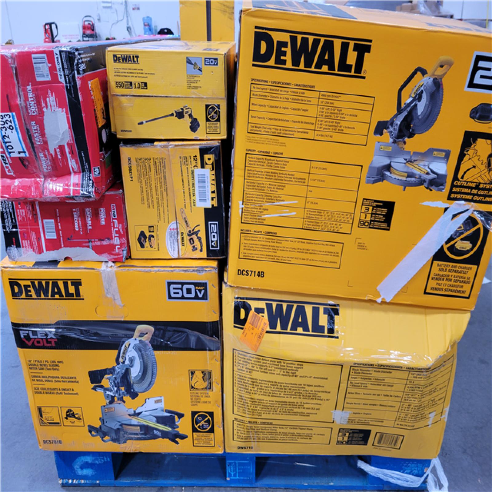 CALIFORNIA AS-IS TOOL PALLET