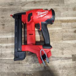 HOUSTON LOCATION - AS-IS (APPEARS LIKE NEW) MILWAUKEE FUEL 18-Volt Lithium-Ion Brushless Cordless 18-Gauge 1/4 in. Narrow Crown Stapler (Tool-Only)