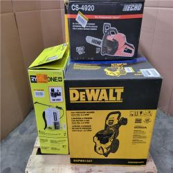 CALIFORNIA AS-IS OUTDOOR POWER EQUIPMENT