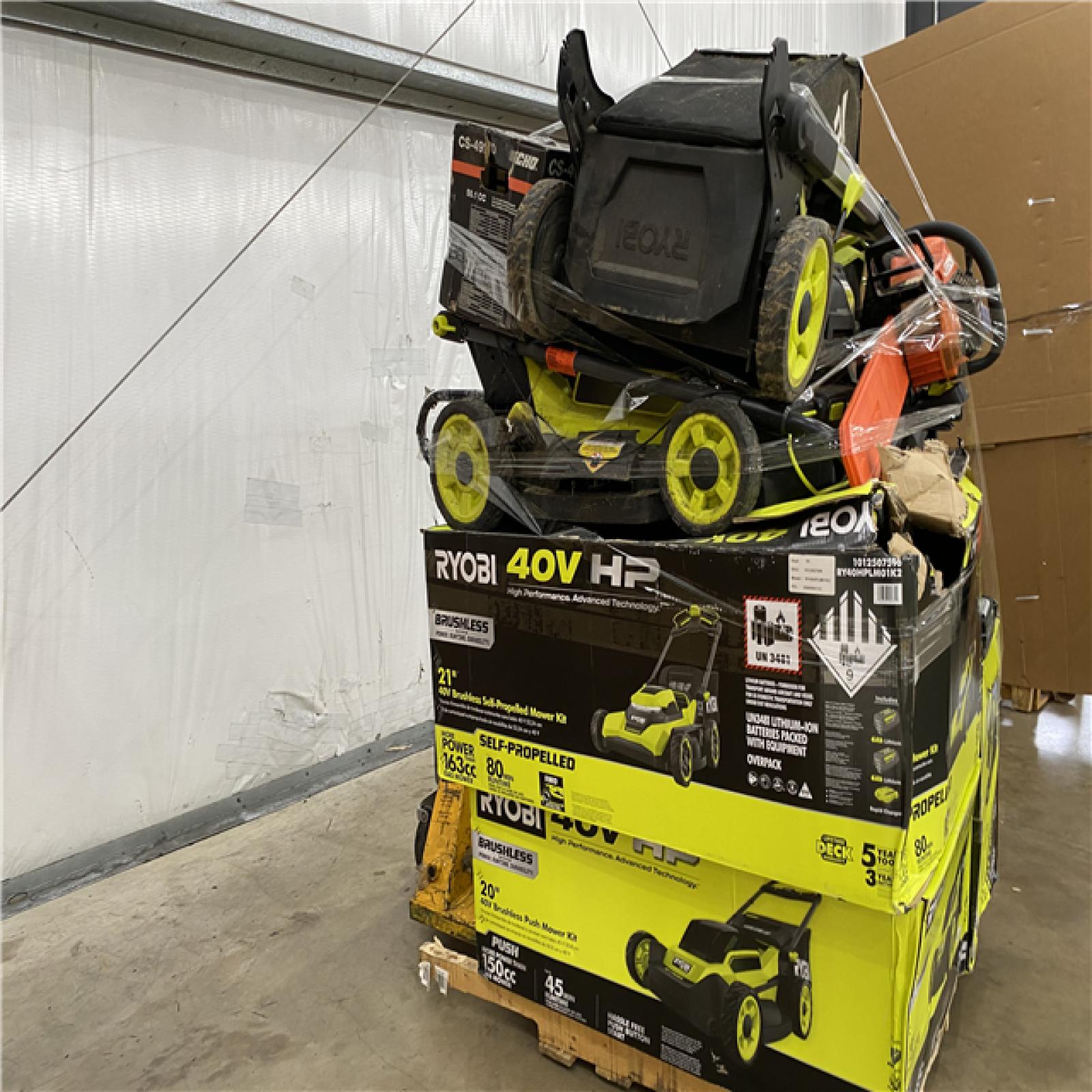 Houston Location - AS-IS Outdoor Power Equipment