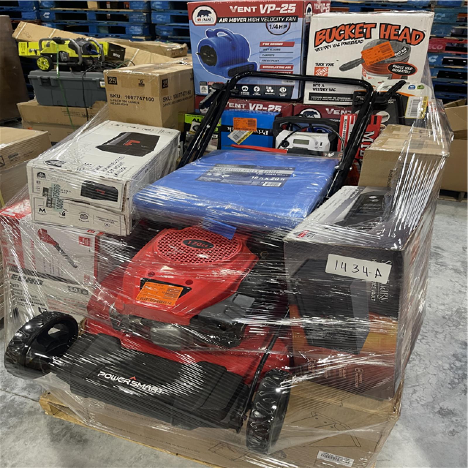 Atlanta Location As-Is Tools and More Partial Truckload (13 Pallets) 1434-A