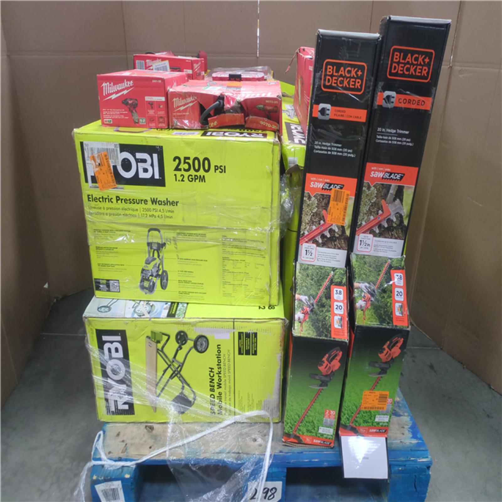 CALIFORNIA AS-IS TOOL PALLET