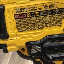 AS-IS DEWALT 20V MAX XR 18 Gauge Cordless Brad Nailer (Tool Only)
