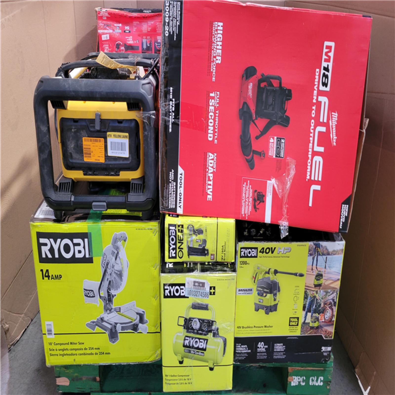 CALIFORNIA AS-IS TOOL PALLET