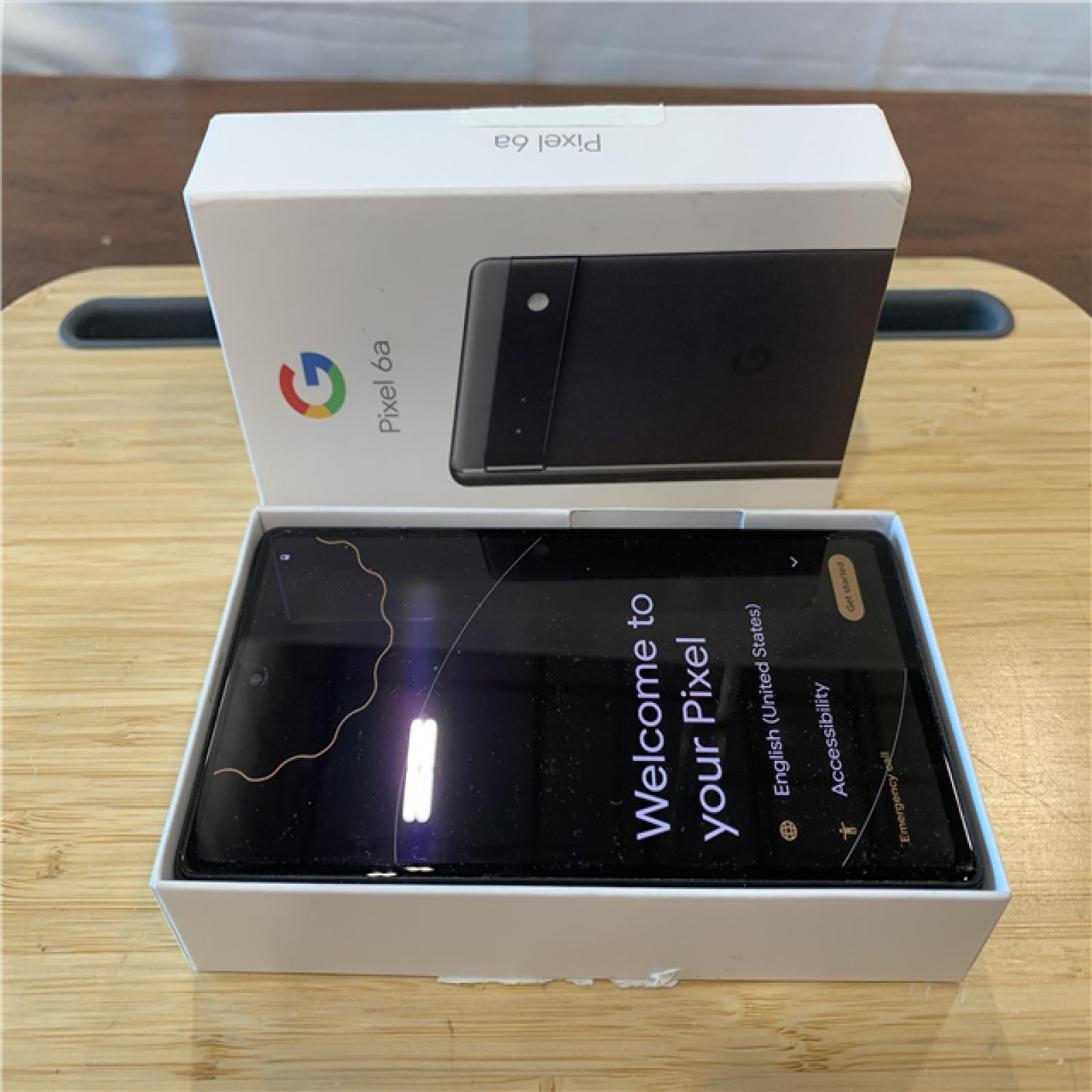 Google - Pixel 6a 128GB  - Charcoal