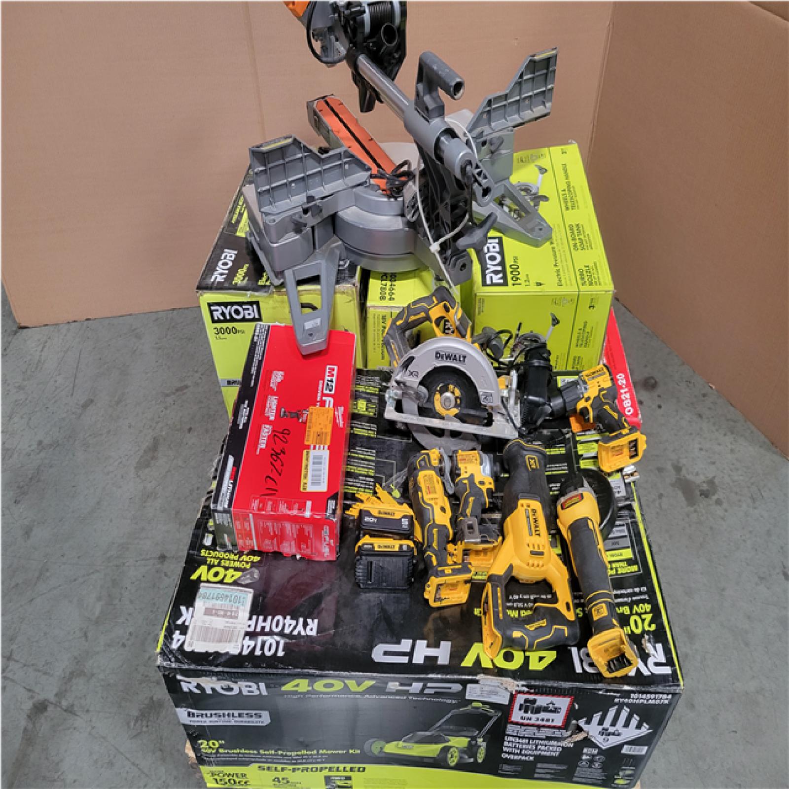 CALIFORNIA AS-IS TOOL PALLET